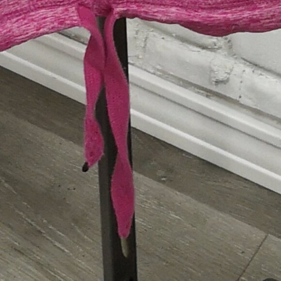 Joe Fresh Active Ladies Size XL Hot Pink Straight Fit Scuba Hoodie - Picture 11 of 11